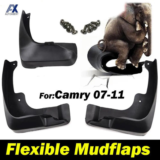 Set of 4 Mud Flaps for Toyota for Camry Aurion XV40 2007-2012 Splash Guard Mudguards Q