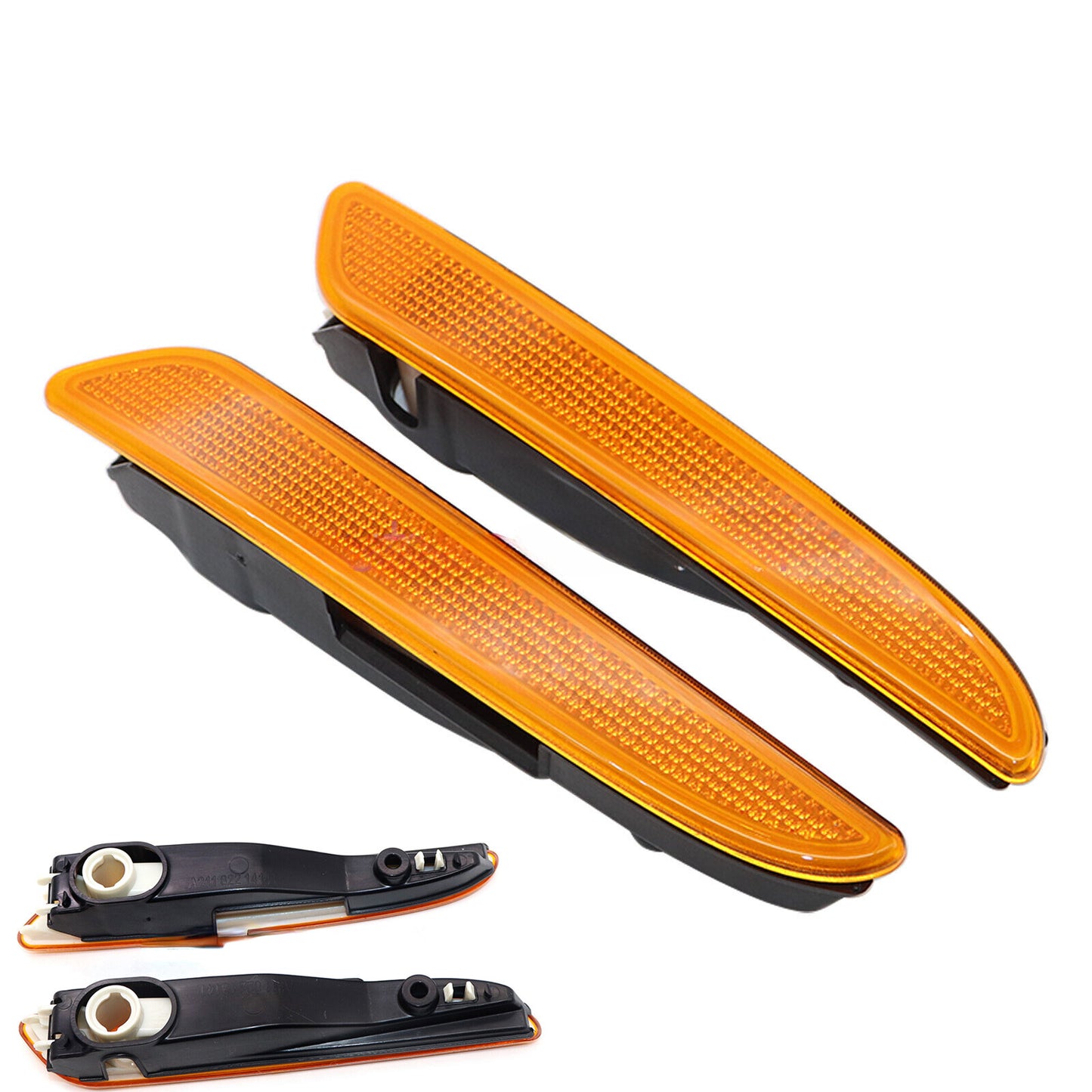 Front bumper side marker light kit for E-Class W211 2007 - 2009 n