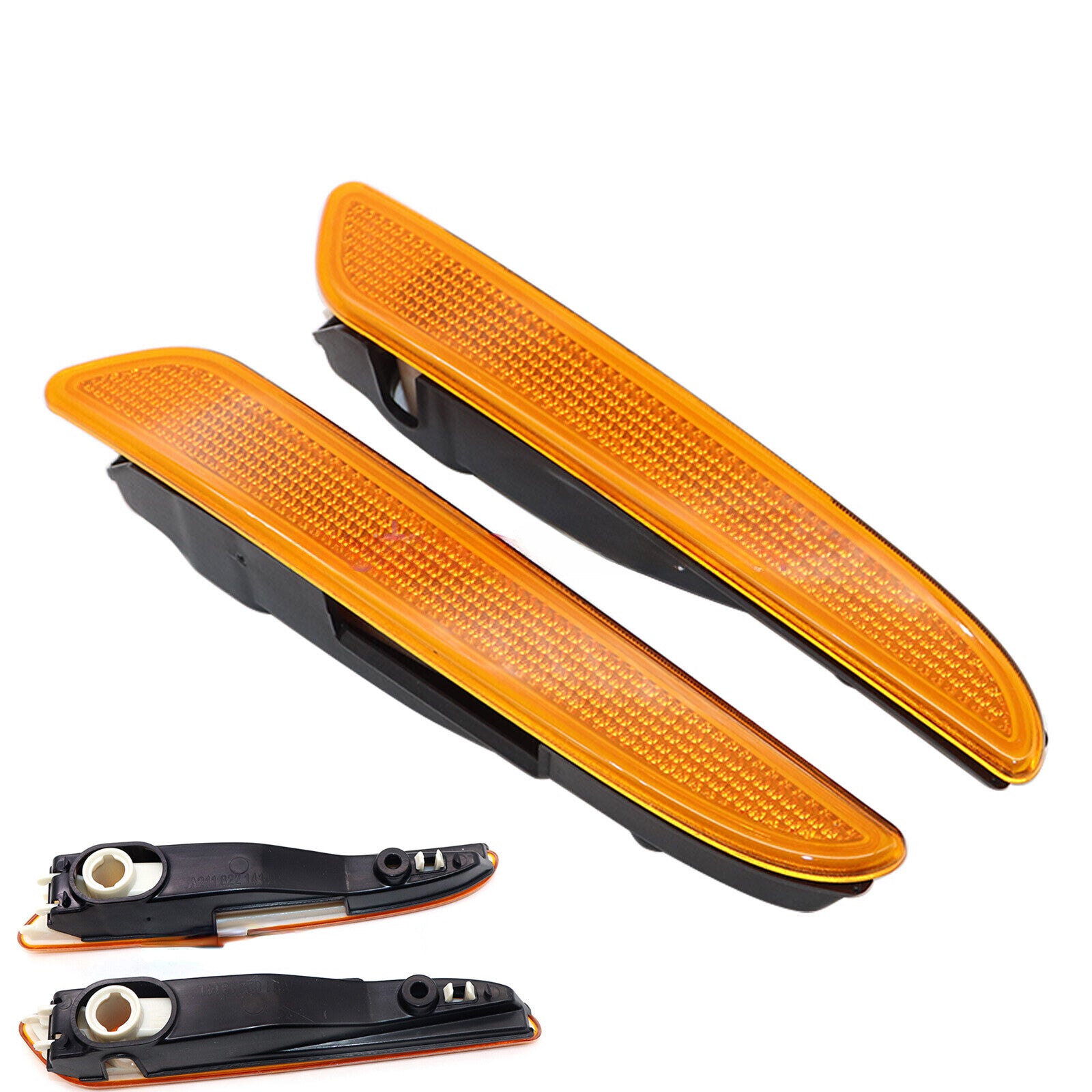 Front bumper side marker light kit for E-Class W211 2007 - 2009 n
