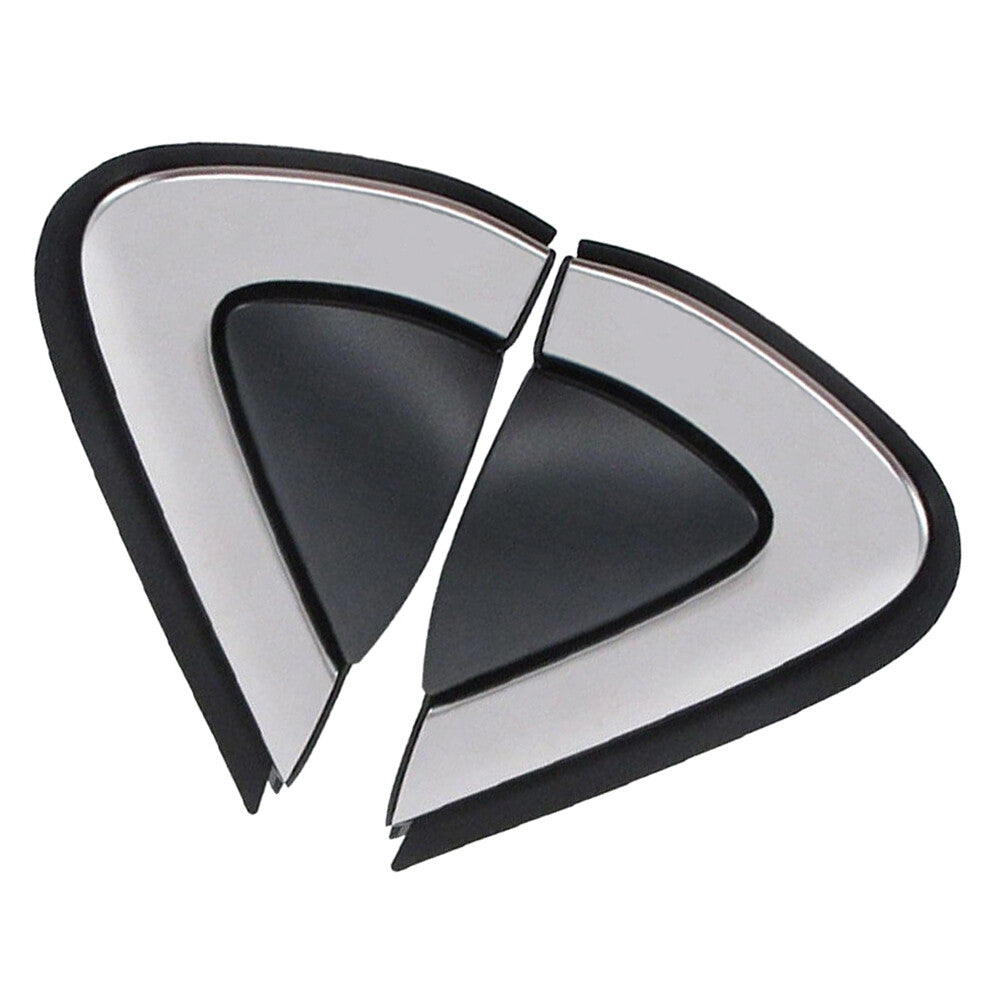 Pair Front Fender Wing Mirror Garnish Trim Pillar LHRH for Honda for CR-V 2017-2020 Q