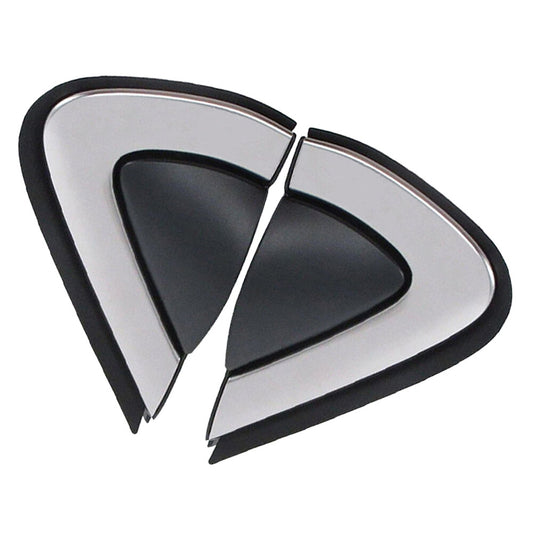 Pair Front Fender Wing Mirror Garnish Trim Pillar LHRH for Honda for CR-V 2017-2020 Q