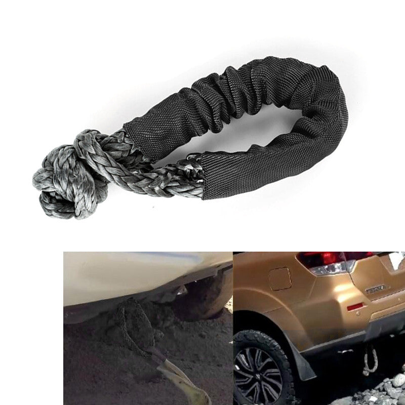Practical Car UTV Off-Road Towbar Connecting Rope Winch Pull Cable Nylon Towing v