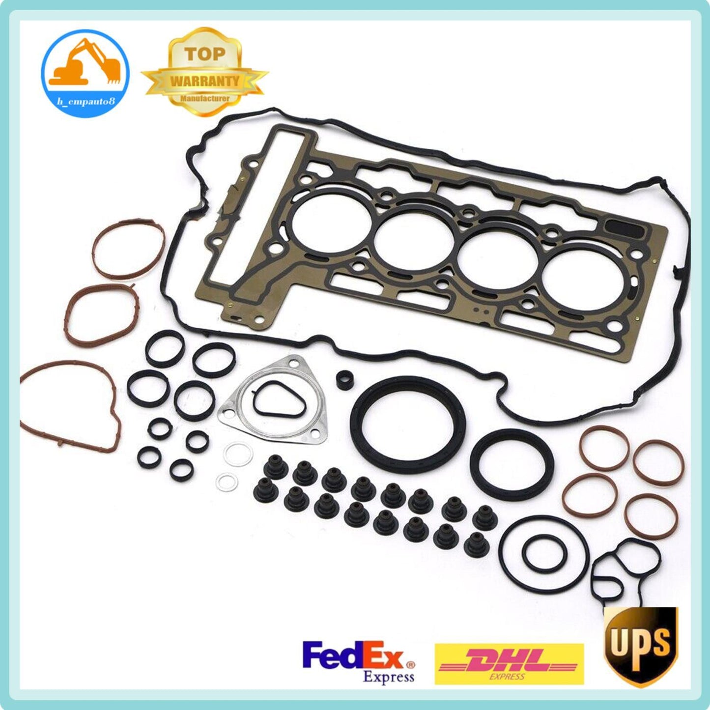 Overhaul Gasket Seals Kit for Mini Cooper Clubman 1.6L N12 N16