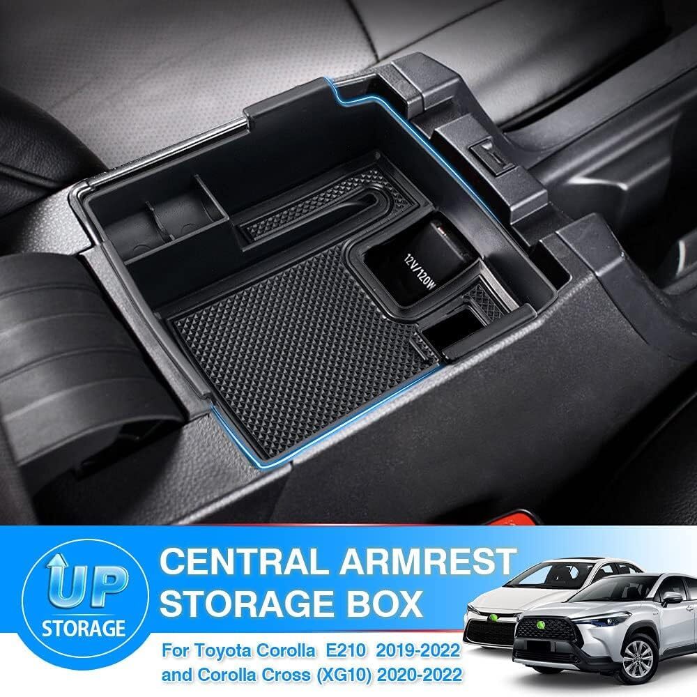 For 2019 -2025 for Toyota for Corolla E210 Center Console Armrest Storage Organizer Box Q