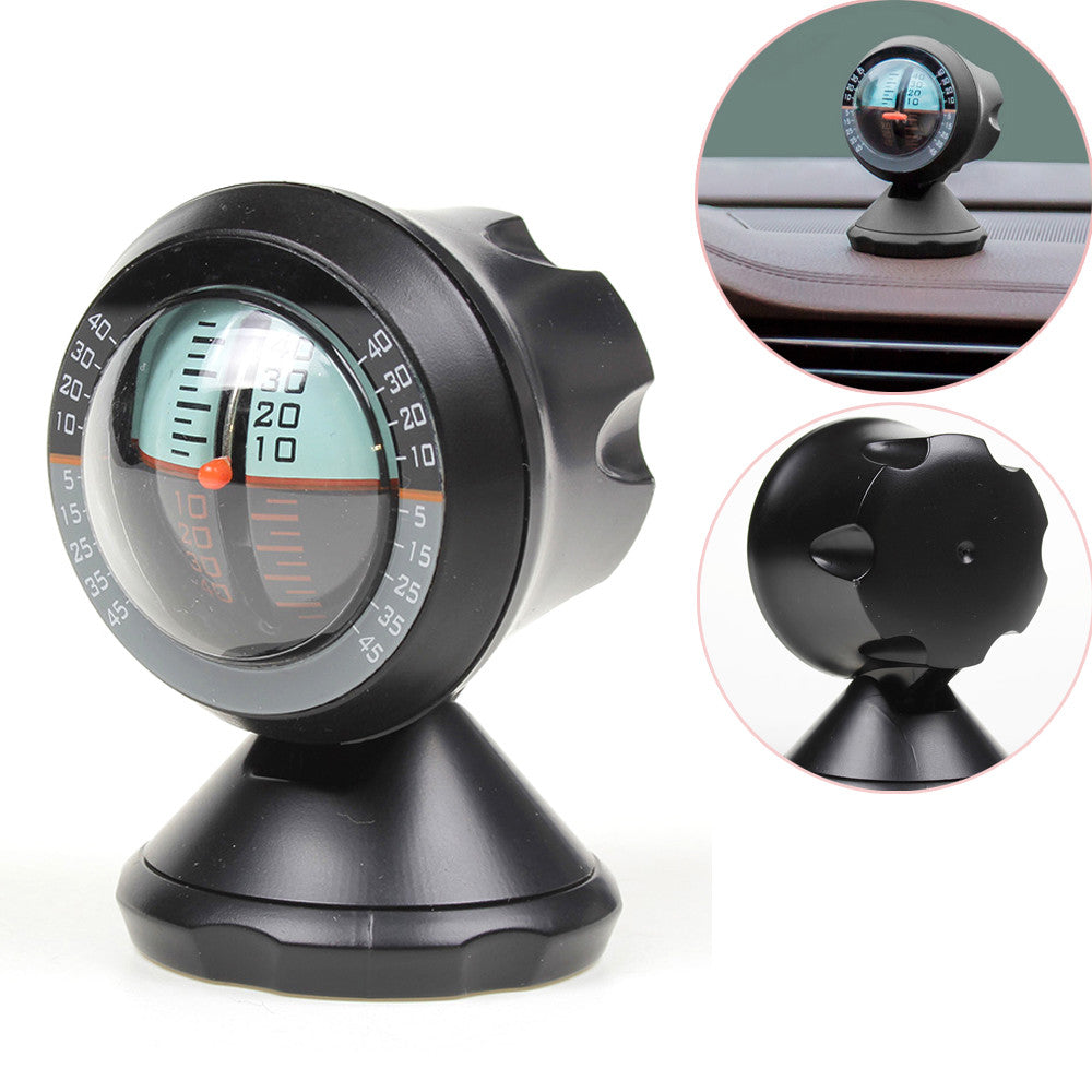 4x4 WD with tilt compass, angle gauge, and meter. Black. n
