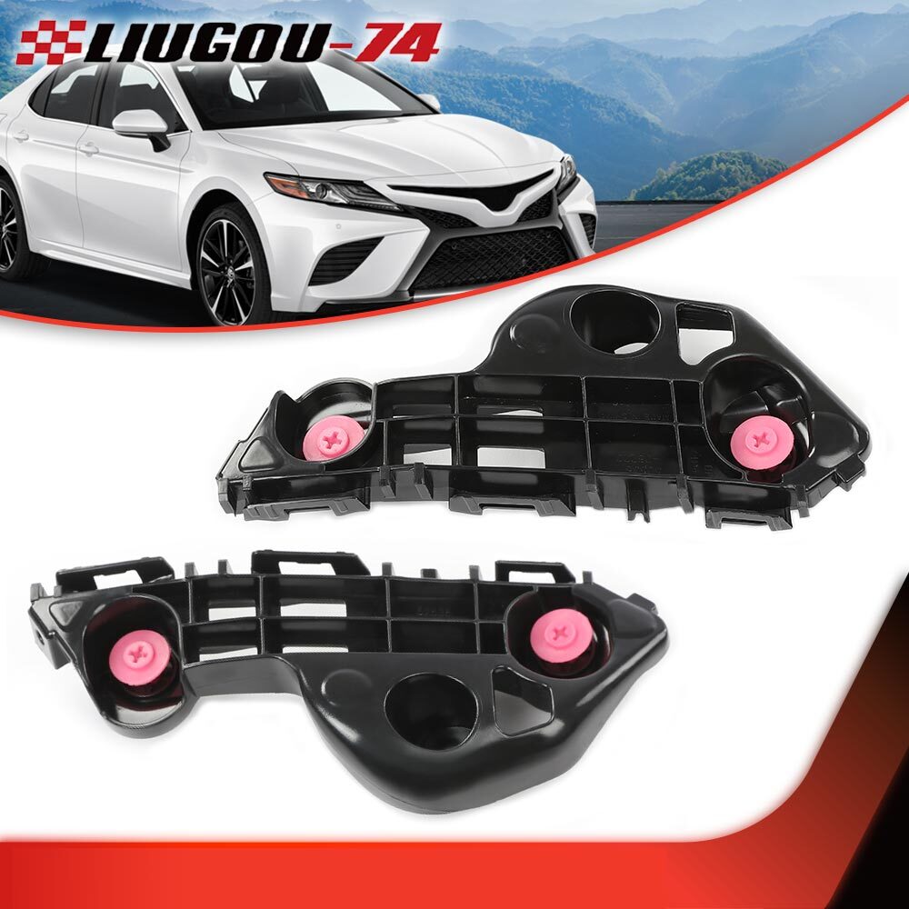 Suitable for 18-20 for Toyota for Camry bumper bracket holder front beam mounting support (2 pieces)