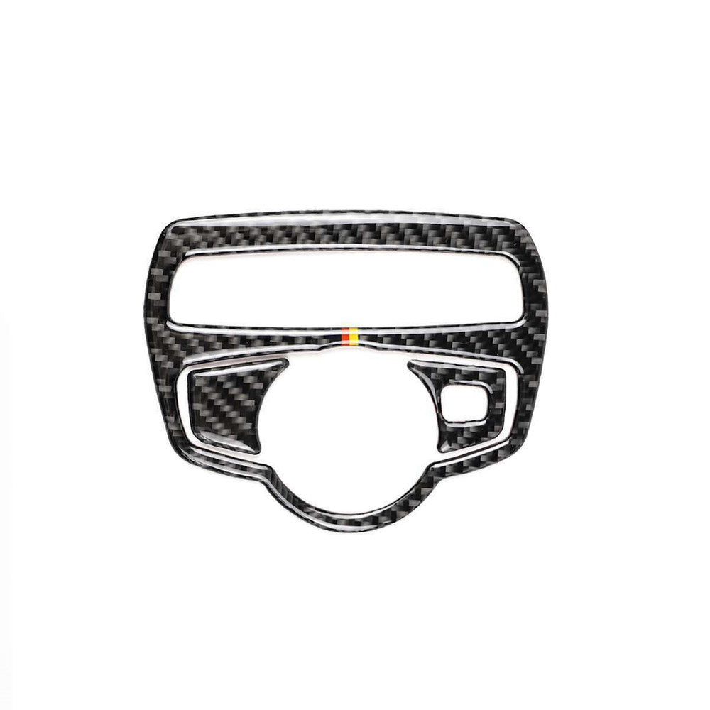 Carbon fiber headlight switch cover trim for W205 C-Class GLC n