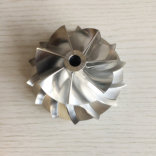 K26 51.00/71.00mm 7+7 blades performance aluminum 2618/billet compressor wheel
