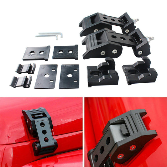 Hood Locking Latch Catch Holder Parts For 2007-2018 for Jeep for Wrangler JK Unlimited Q