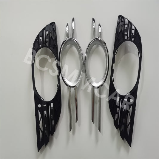 Grille Fog Lamp Light Covers Left Right Fit for Mercedes-Benz E63 AMG 2007-2009
