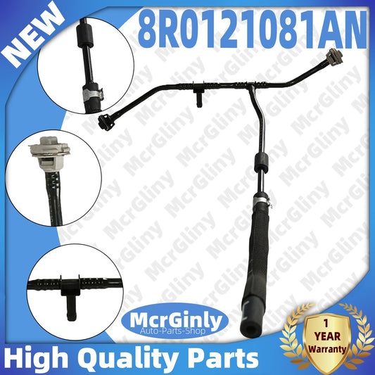 Engine coolant overflow hose suitable for Audi Q5 2013 2014 2015 2016 2017 3.0T #8R0121081AN- n