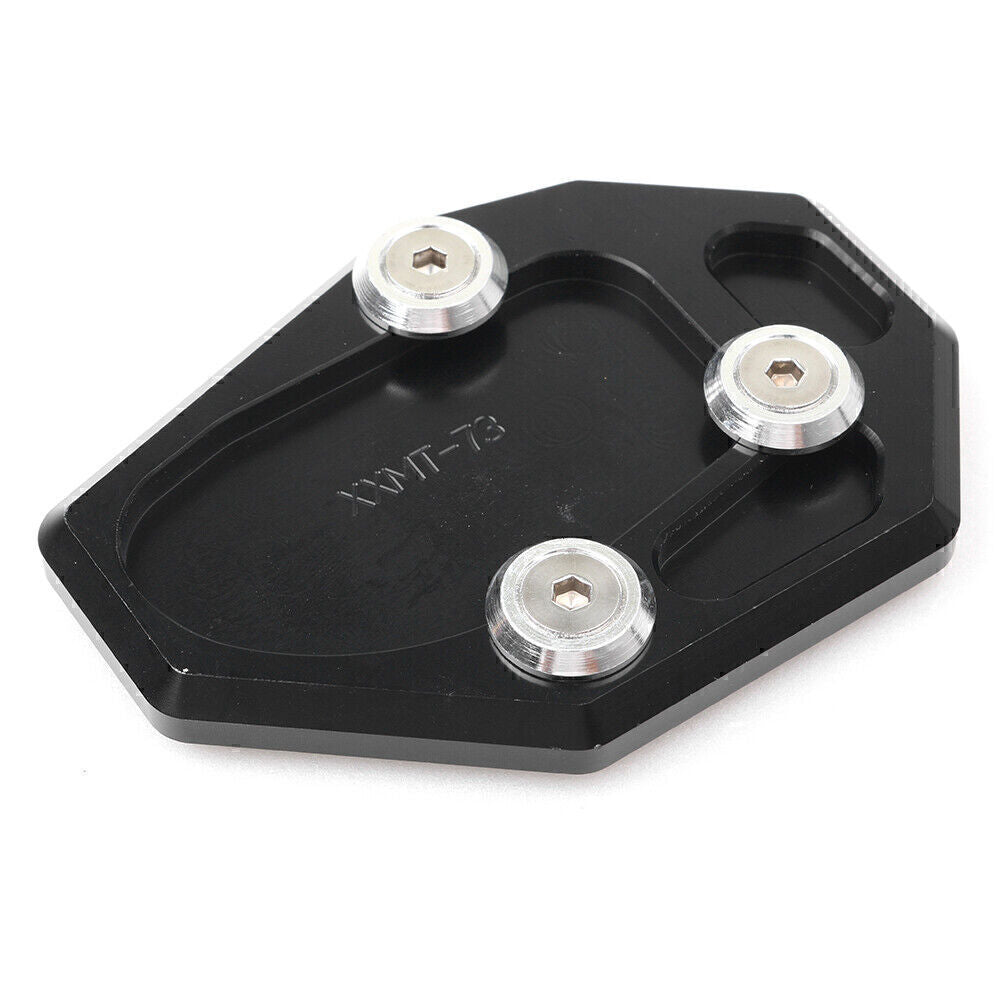 Fit for Yamaha FZ6-S2 ABS 04-09/XJR/ABS 09-15 1x Side Kick Stand Extension Plate Pad Q
