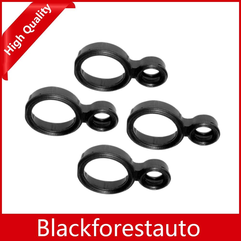 Pack of 4 Ignition Coil Gasket Rubber for 2014-2018 Cherokee / 2013-2016 Dart Q