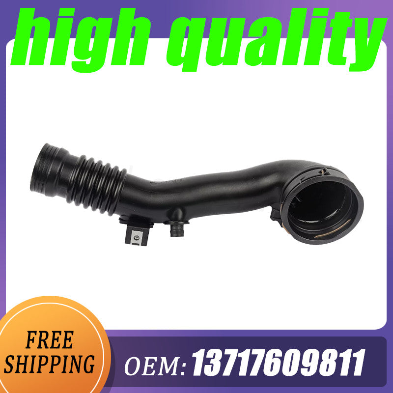 Rear turbocharger intercooler hoses suitable for BMW 535i, 640i, 740Li, X5, X6. 13717609811