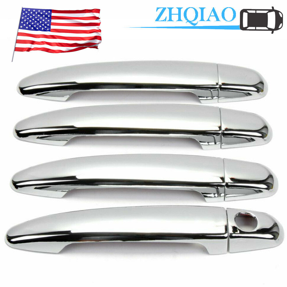 CHROME DOOR HANDLE COVER TRIM for TOYOTA HIGHLANDER for CAMRY for AVALON TACOMA for SIENNA