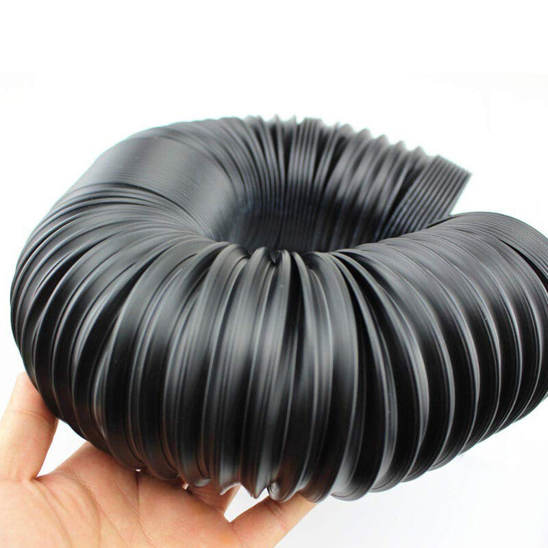 1-piece flexible intake hose for easy installation of automotive turbochargers. n
