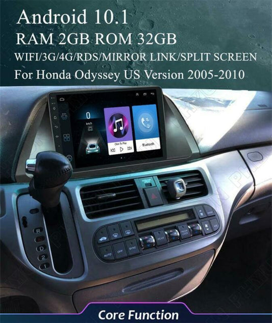 WiFi compatible with for Honda Odyssey 2005 ~ 10 2+32GB 9-inch Android 10.1 car GPS navigation stereo radio. n
