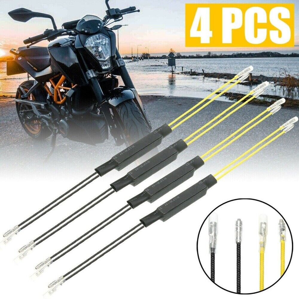 Motorcycle Turn Signal Indicator LED Load Resistor Flash Blinker Fix-Error 2pcs n