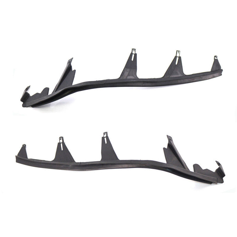 Pair Left Right Headlight Cover Strip Upper Headlamp Gasket for BMW E46 M3 330Ci