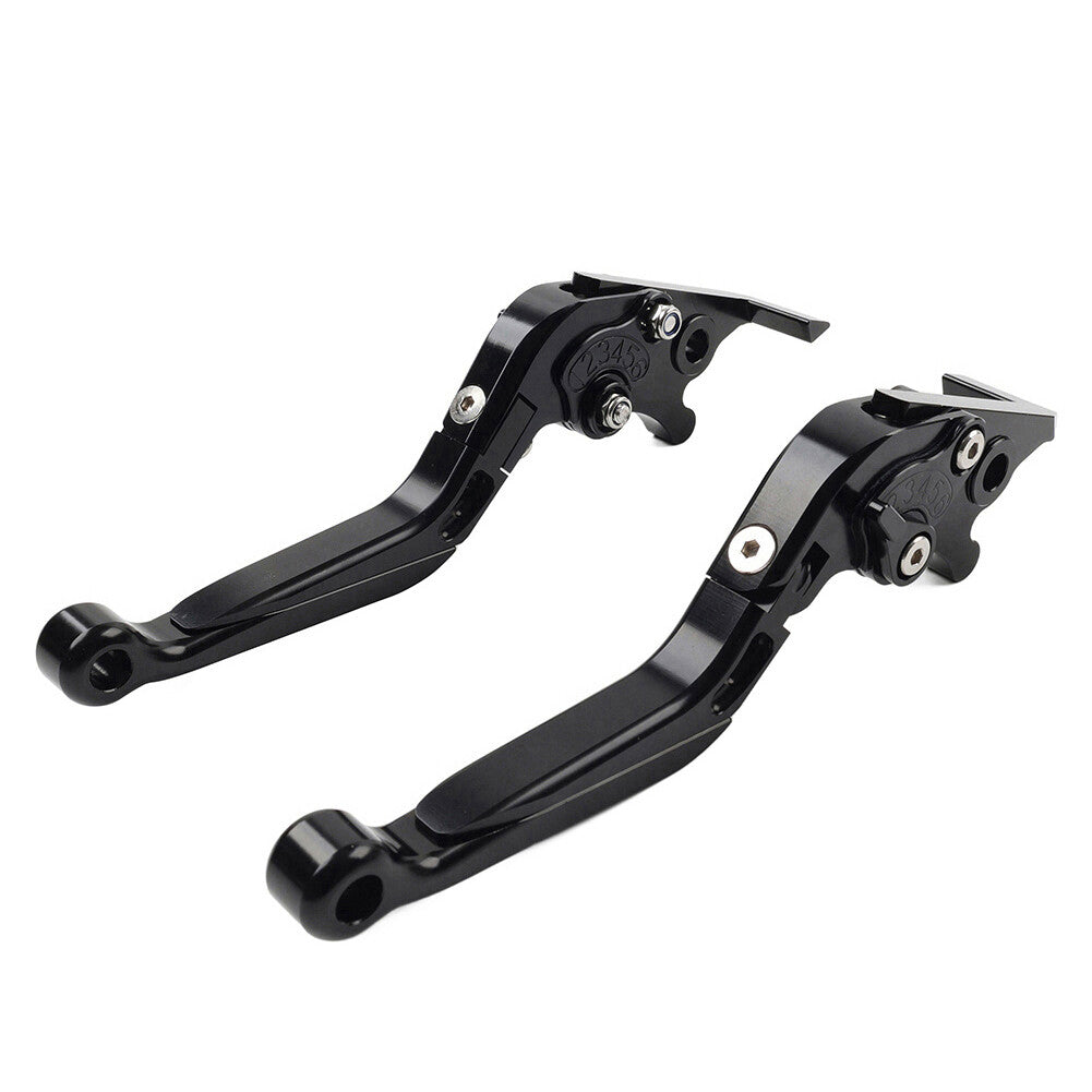 CNC Folding Extendable Brake Clutch Levers for BMW G310R/G310GS 2017-2021 Black Q