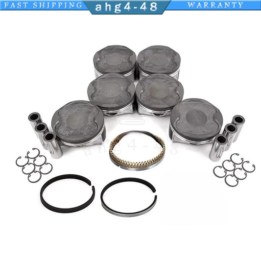 6-piece 2GRFE engine piston kit suitable for 2005-2015 for Avalon , for Camry , RAV4, and for Lexus 3.5L.