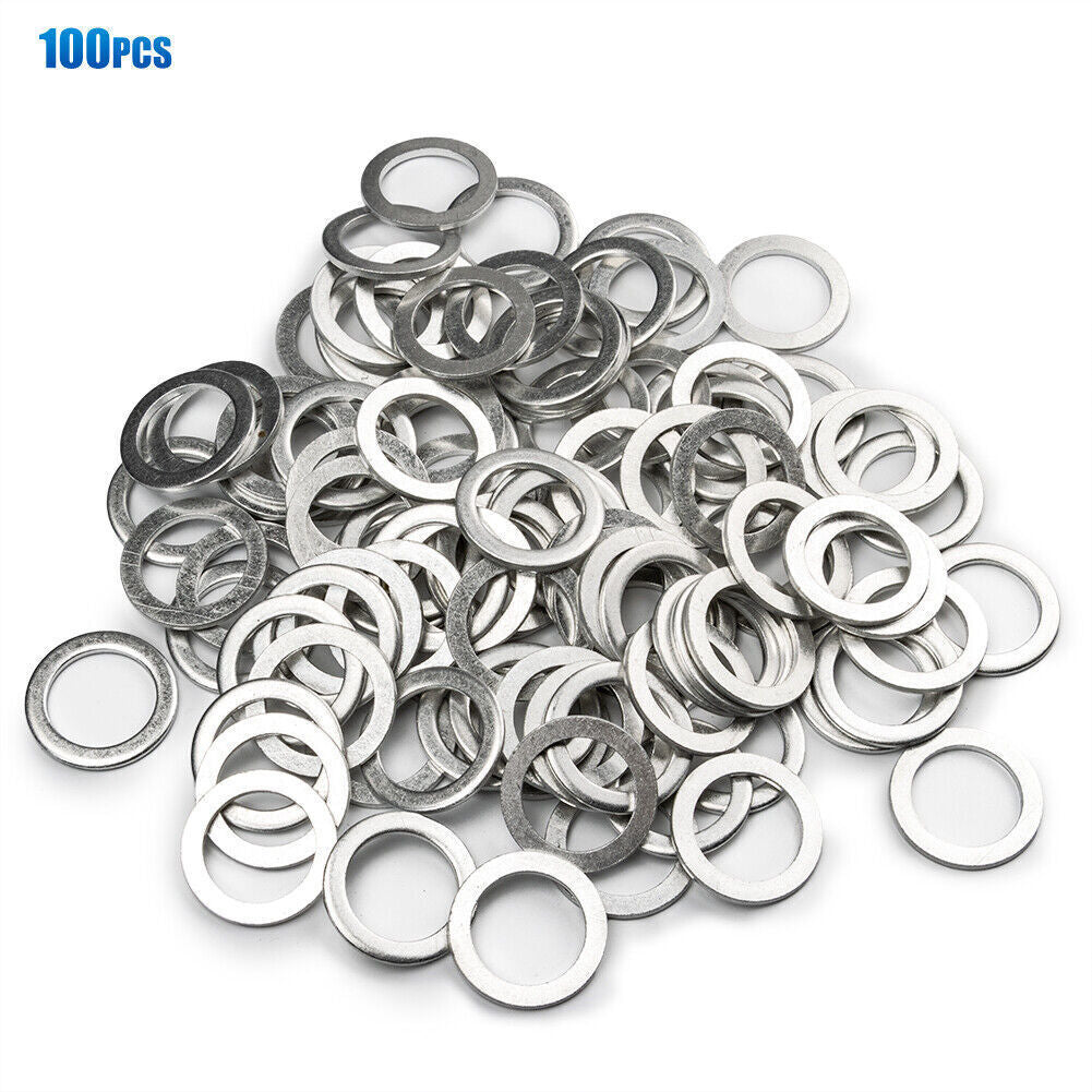 100PCS for HONDA / for ACURA 20MM OIL DRAIN PLUG CRUSH WASHER GASKETS 94109-20000 Q
