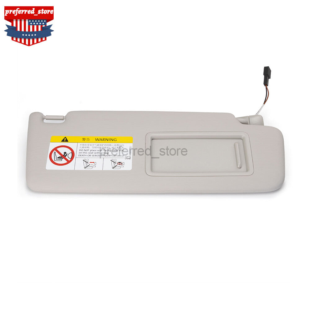 The right sun visor is compatible with the for Golf SportWagen 2019 S 1.4L 5GG857552- v