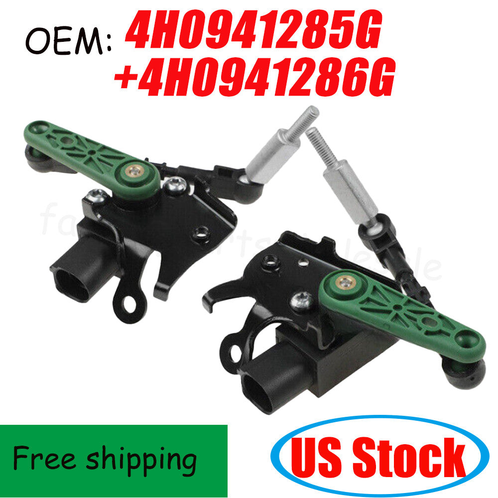 1Set New Front L & R Air Suspension Height Sensor for Audi for A8 2013-2017 S8 S7 n