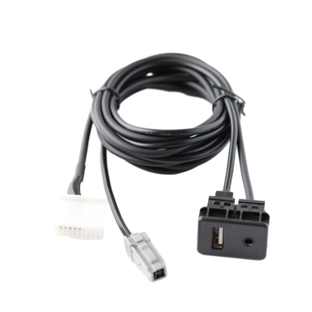 for Toyota Car Radio Audio AUX USB Cable Wire Harness for Multiple Models