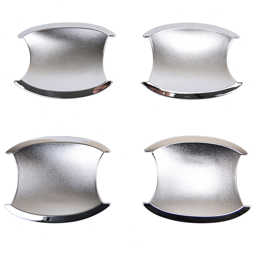 4Pcs Door Handle Cup Bowl Trim Chrome Fit for 2007 to 2011 for Honda for CR-V