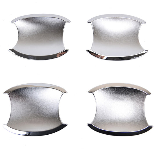 4Pcs Door Handle Cup Bowl Trim Chrome Fit for 2007 to 2011 for Honda for CR-V