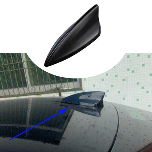 Glossy Black Shark Fin Antenna Receiver Cover For Auto for Cadillac CT4 CT4-V 20-23