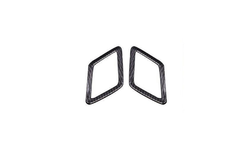 Fit for Volkswagen Atlas 2018-23 ABS Carbon Fiber Rear LR Speaker Frame Trim 2X