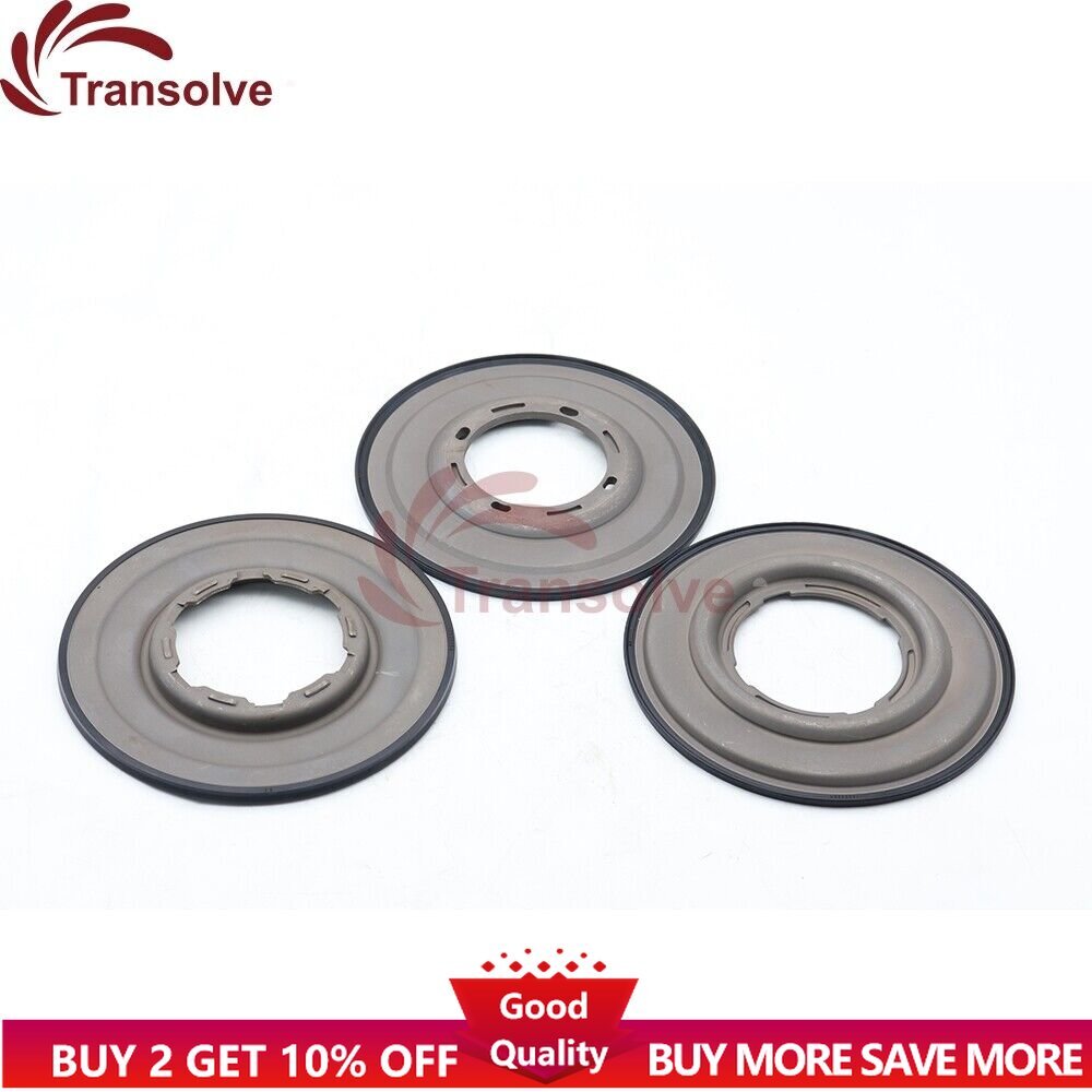 TF65-SN 09G Transmission Piston Kit 3PCS/SET Fit for Jetta for Santana 2014-ON 129200G