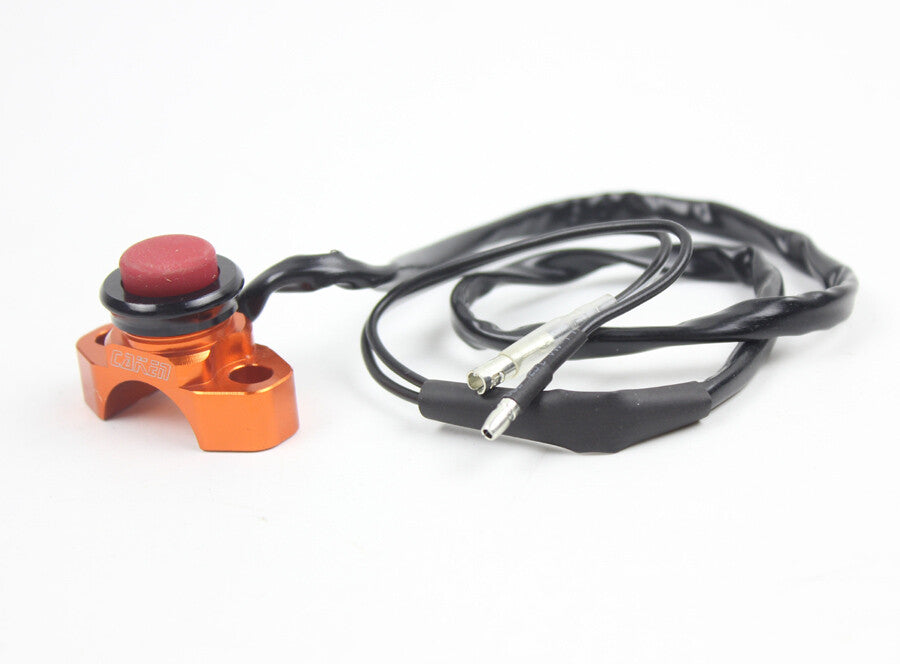 7/8 Orange CNC Stop Kill Switch for KTM 85 125 150 200 250 300 350 450 500 530