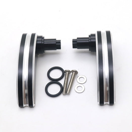 Black CNC Saddlebag Latch Lever Lid Lifter For Touring Road Glide 2014-2017 Q