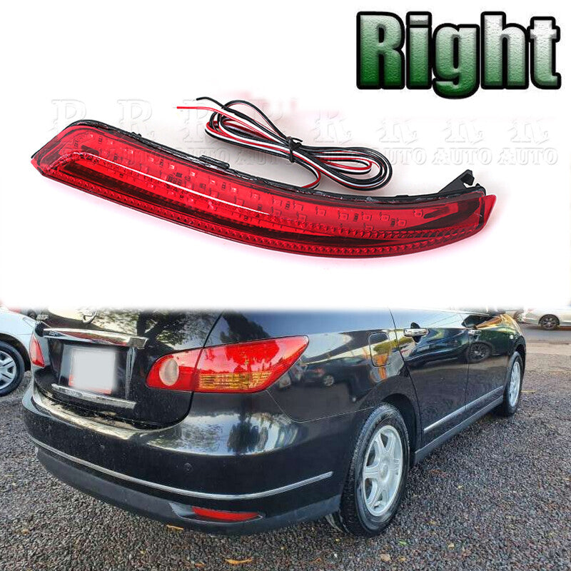 Right For Almera Bluebird Sylphy 2006-2014 Reflector LED Stop Brake Light v