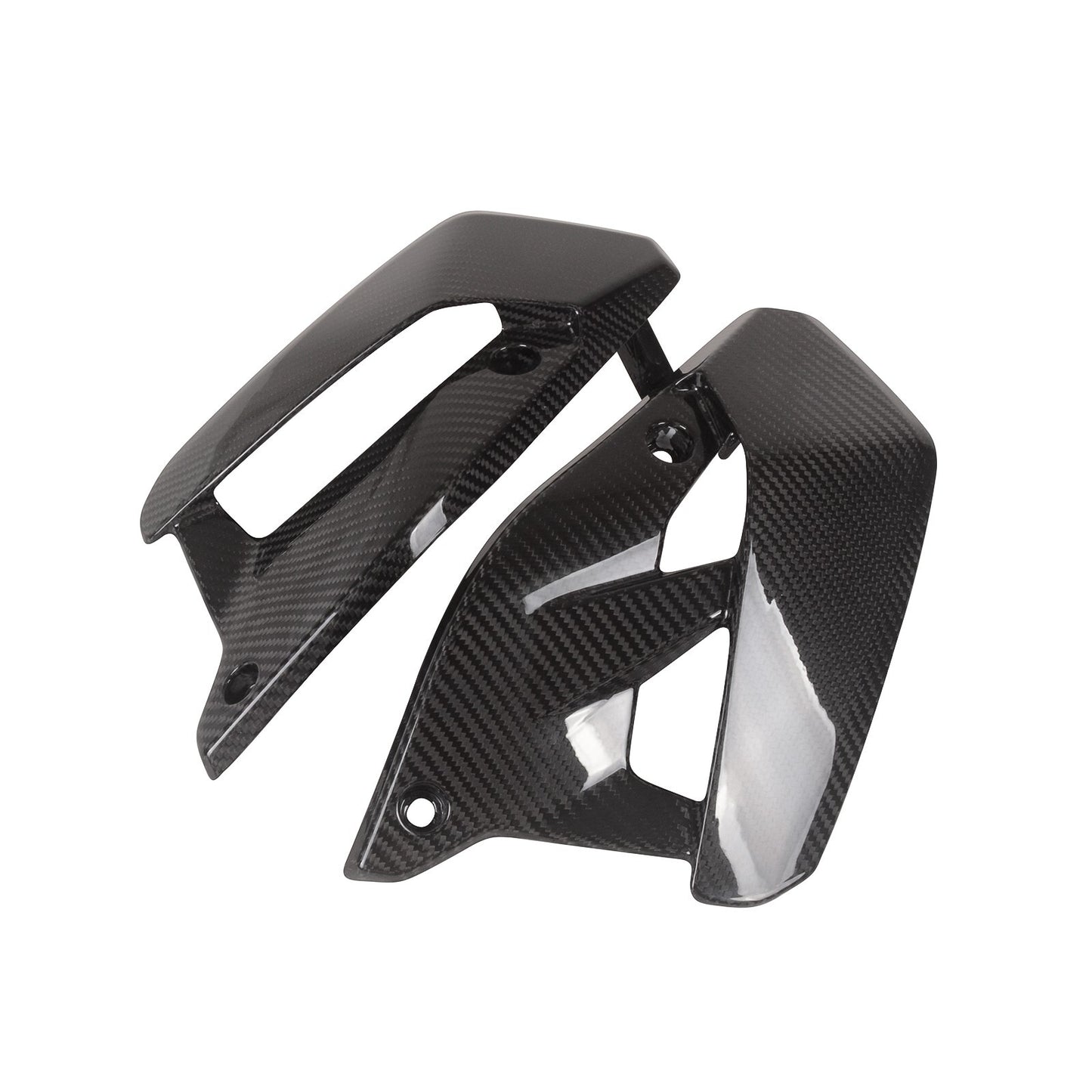 for Ducati Monster 797 100% Carbon Fiber Side Panels Protect Fairing Cover Gloss Q