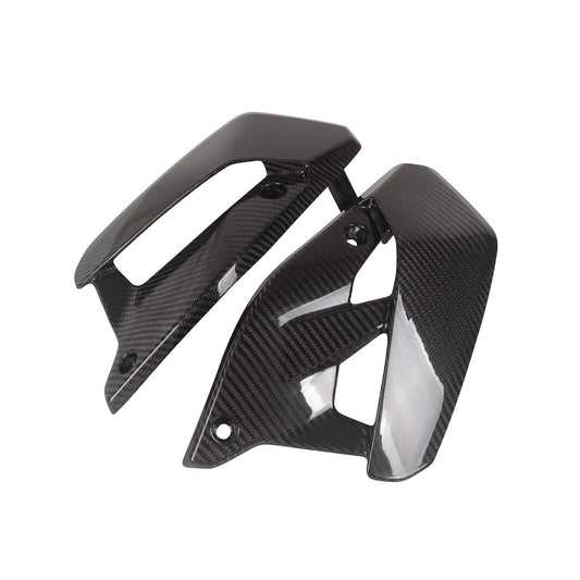 for Ducati Monster 797 100% Carbon Fiber Side Panels Protect Fairing Cover Gloss Q