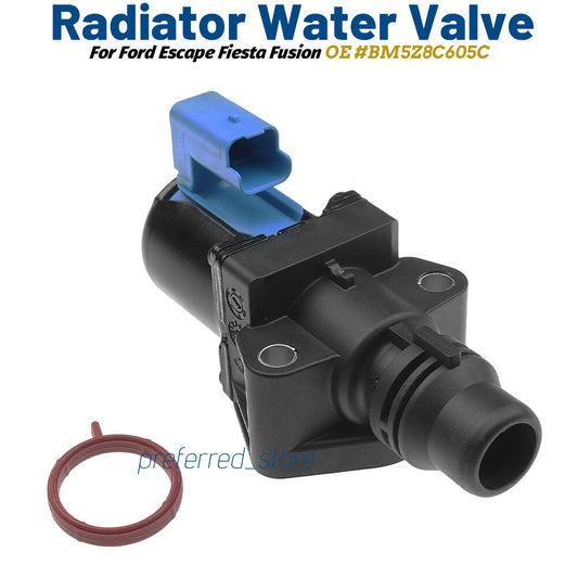 Radiator water valves 13-16 for Escape, Fiesta, ST, Fusion SE 1.6L BM5Z-8C605-C- v