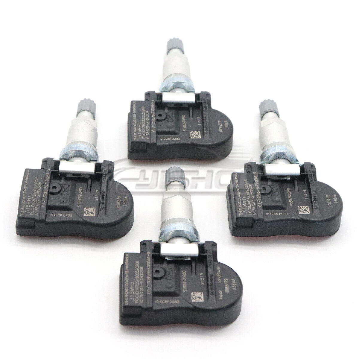 4x TPMS Tire Sensor 315MHz for Land Rover for Range Rover for Jaguar XJ XF LR066379