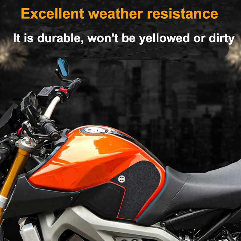 Motorcycle Fuel Tank Pads Protective Anti-Slip Pads for Yamaha MT09 FZ09 2013-20