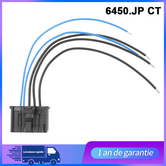 Prise pour resistance de chauffage compatible C3 Xsara Picasso 206 307 = 6450JP n