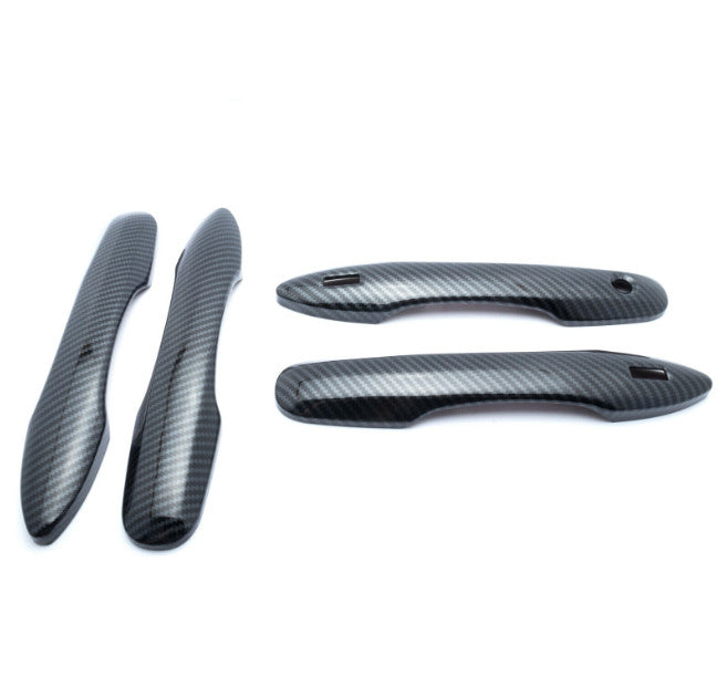 for Toyota for Camry 2018-2022 Door Handle Protector Carbon Fiber Style Trims