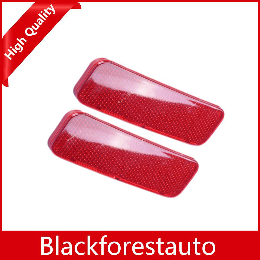 Left +Right Rear Bumper Reflector Light Lamp Lens for Ford Transit Van 2014-UP