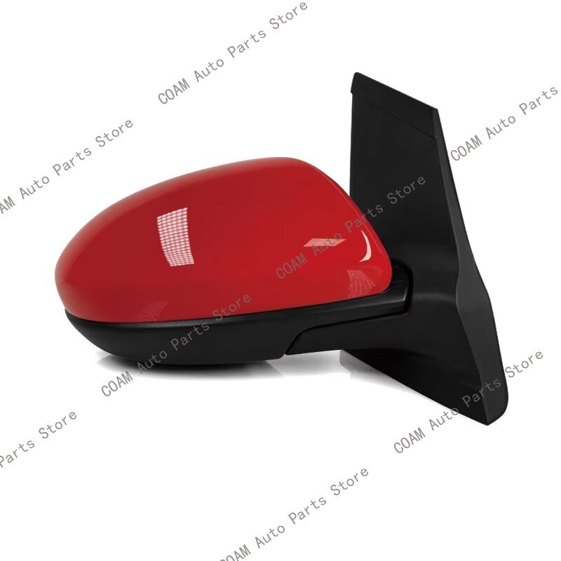 for Mazda 2 DE 2007-2014 Right Red Exterior Door Rearview Side Mirror Assembly Q