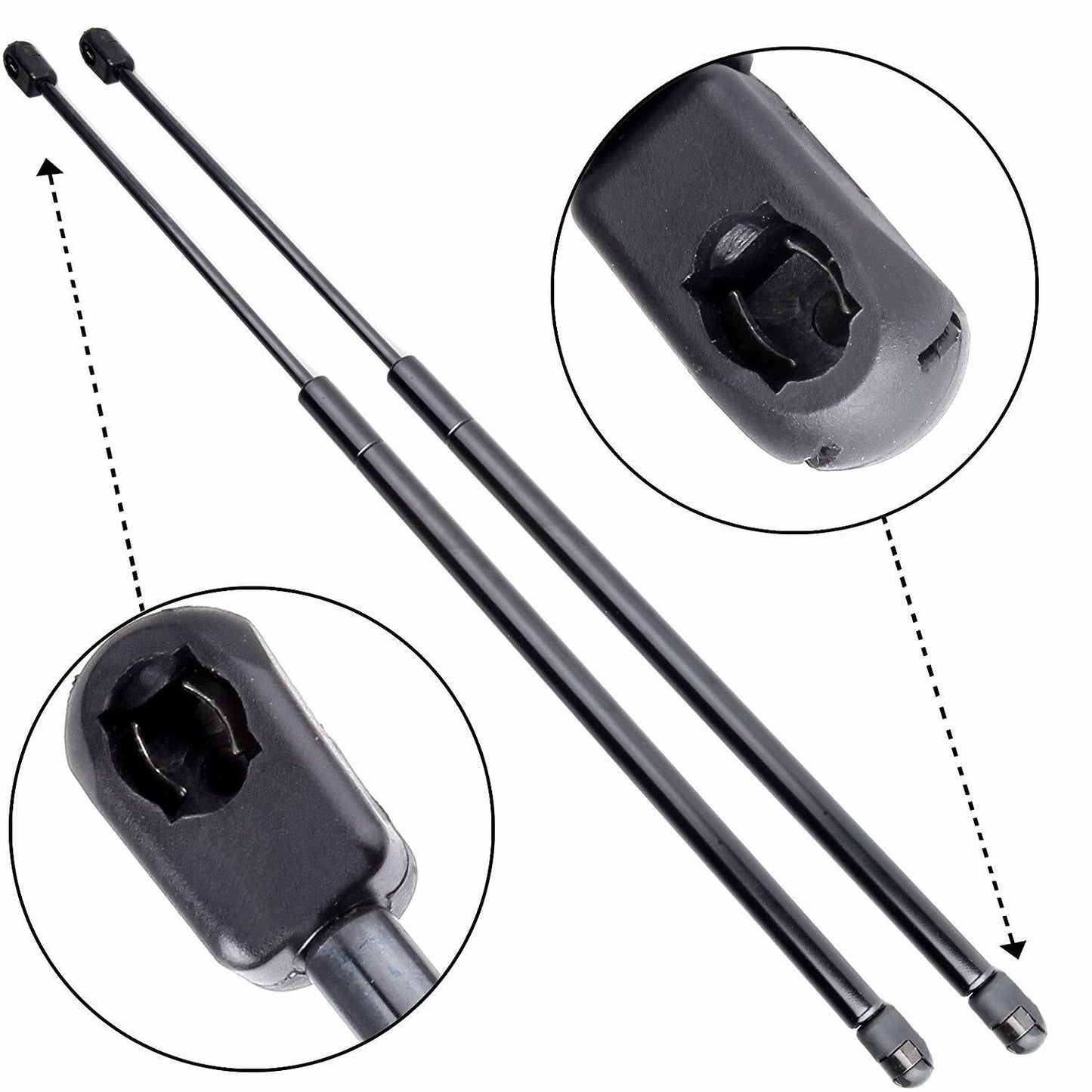 1 Pair Rear Liftgate Hatch Tailgate Lift Supports Struts Shocks Fit for Cadillac / for GMC Q