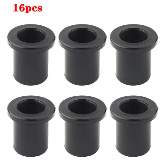 16pcs Front / Rear Suspension Bushings For Arctic Cat 3313-112 Motorcycle Black