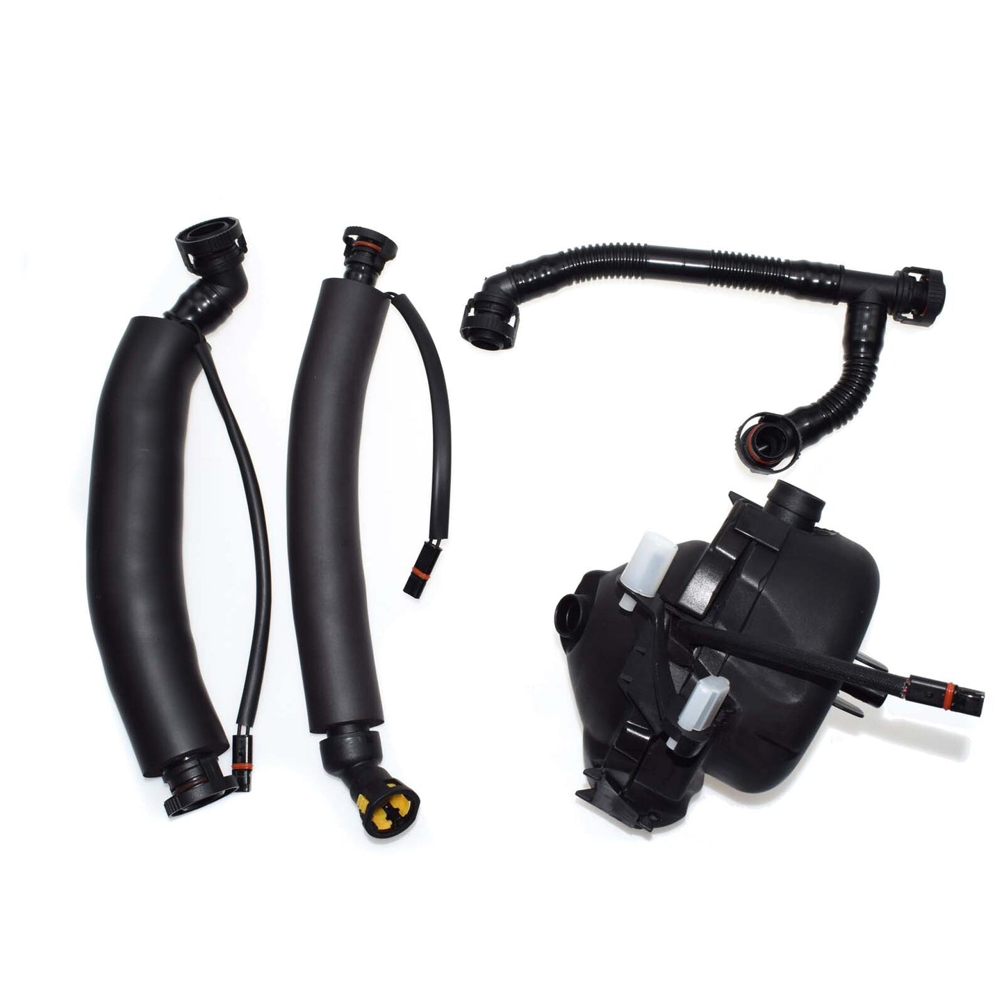 3Pcs Crankcase Breather Hoses Oil Separator Kit for BMW N52 11617559530