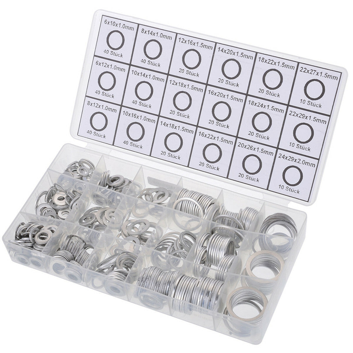 Car Parts Aluminum Gaskets Sealing Washers Electrically Thermally Conductive